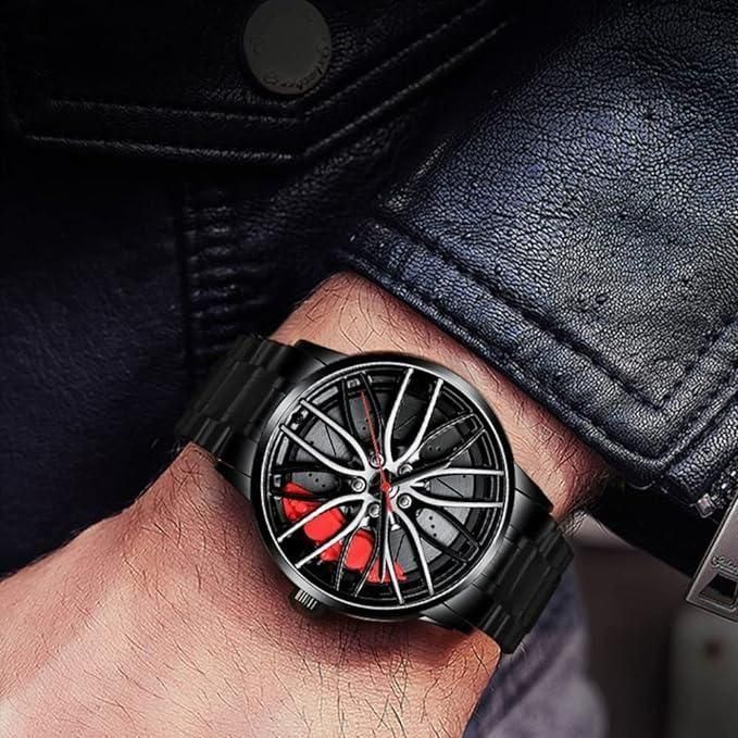 Stereoscopic Car Wheel Watch Accessories