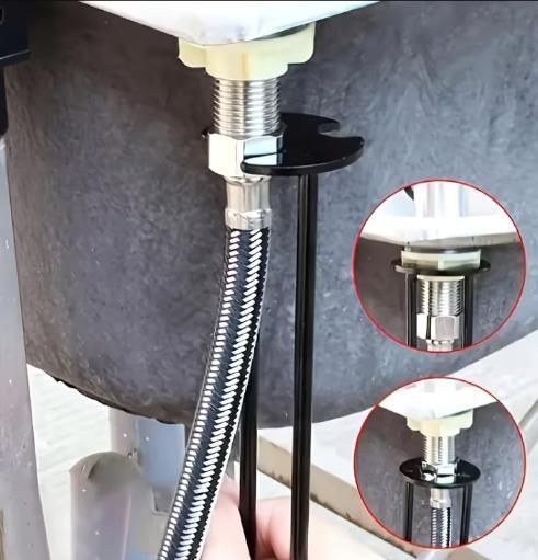 2 Pcs Dual Head Sink Wrench