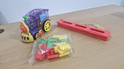 Train Toy Domino Set for Kids ? BPA-Free Plastic with Sound Effects�