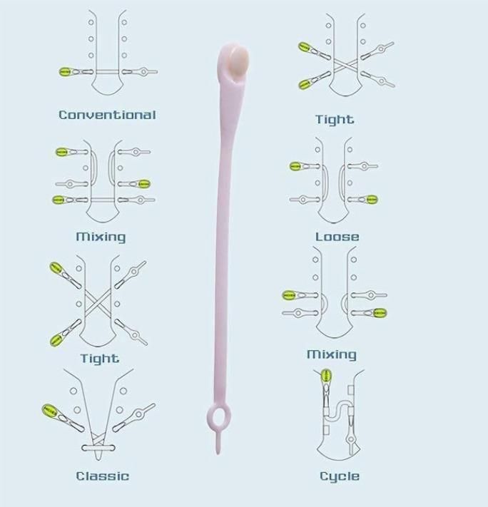 Elastic Shoelaces Stretchy Silicone Accessories