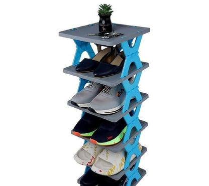 Smart Foldable Shoes Tier Shoe Rack 4 Layer Home Essentials