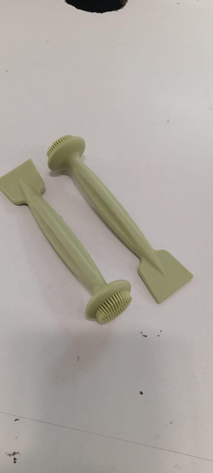 Double Headed Face Cleansing Brush Pack of 2 Beauty & Personal Care