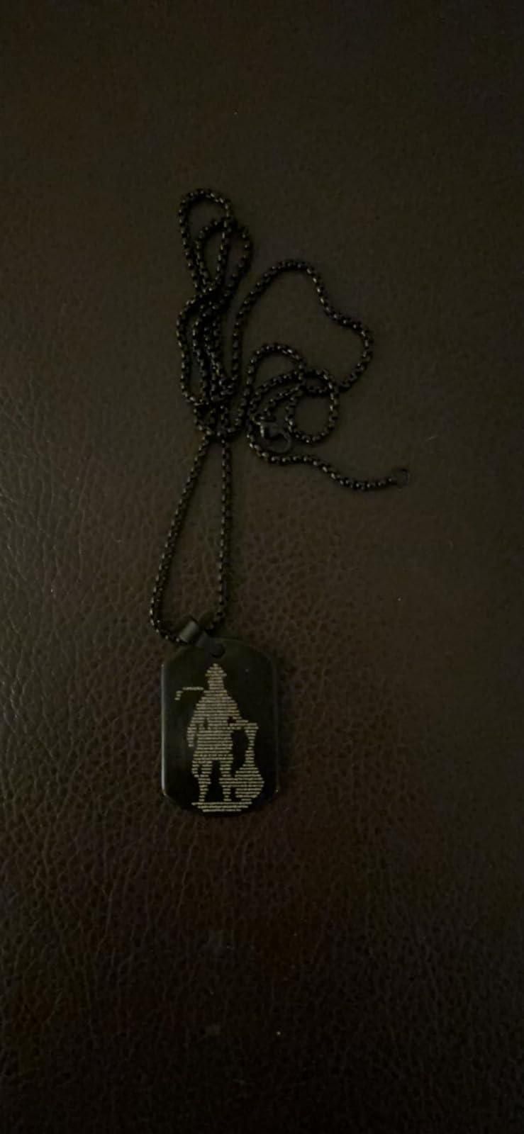 Hanuman Chalisa Pendant With Chain Jewellery