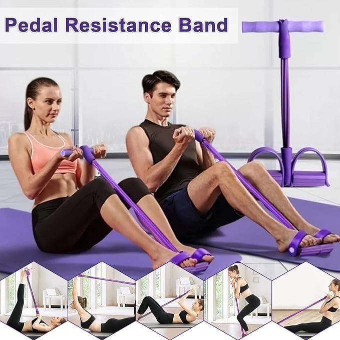 Yoga Pedal Puller Resistance Band Fitness Equipment Gym & Wellness