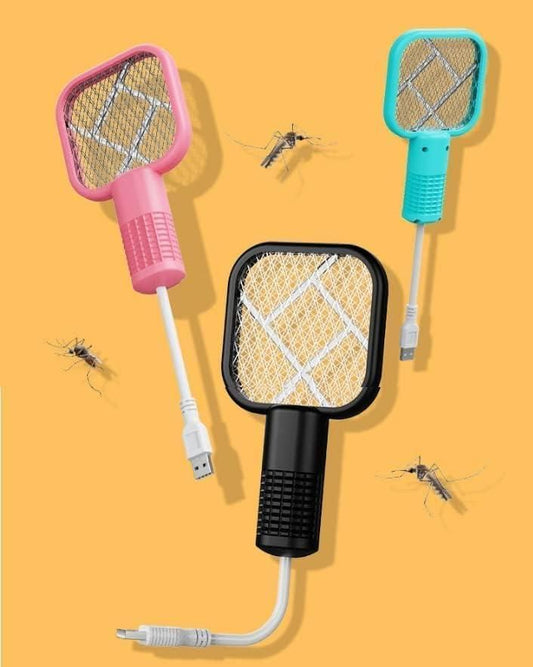 Mini Mosquito Killer Racquet Lamp 2 in 1 Home Essentials