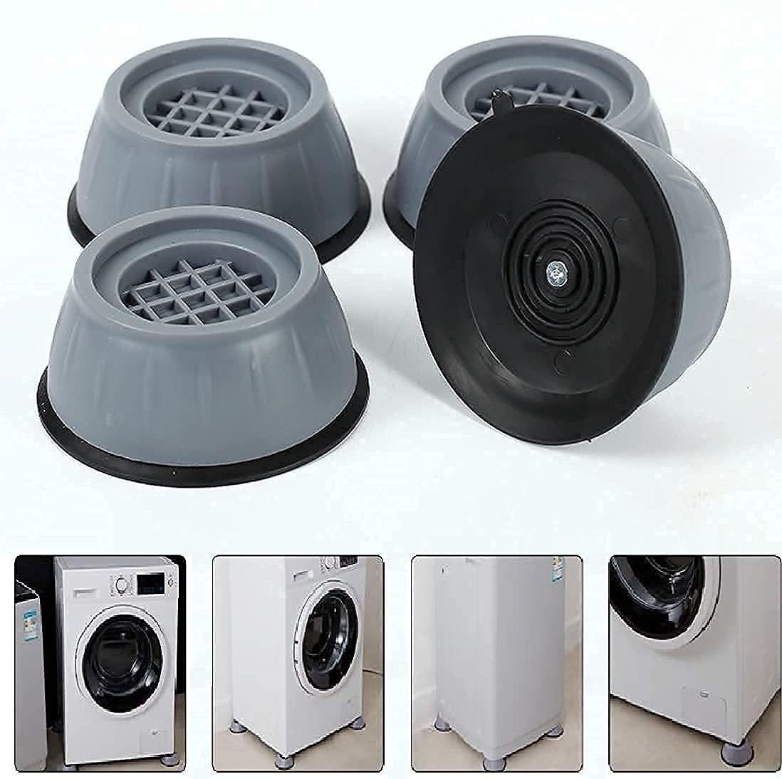 Anti Vibration Pad-Anti-vibration Pads For Washing Machine - 4 Pcs Shock Proof Feet For Washer ? Dryer, Great For Home, Laundry Room, Kitchen, Washer, Dryer, Table, Chair, Sofa, Bed (4 Units) Accessories