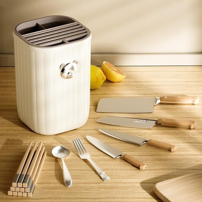 Multifunctional Knife Holder Kitchen Cutlery Storage Home Essentials
