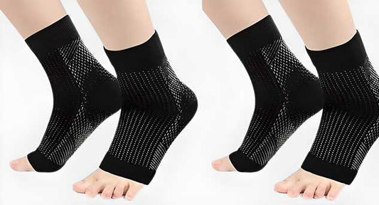Swelling Arch Heel Socks yoga sport protect socks Accessories Pack of 2 Pair
