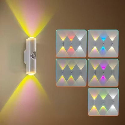 Up & Down Lit Hill Shape Sensor LED Wall Lights  Electronics
