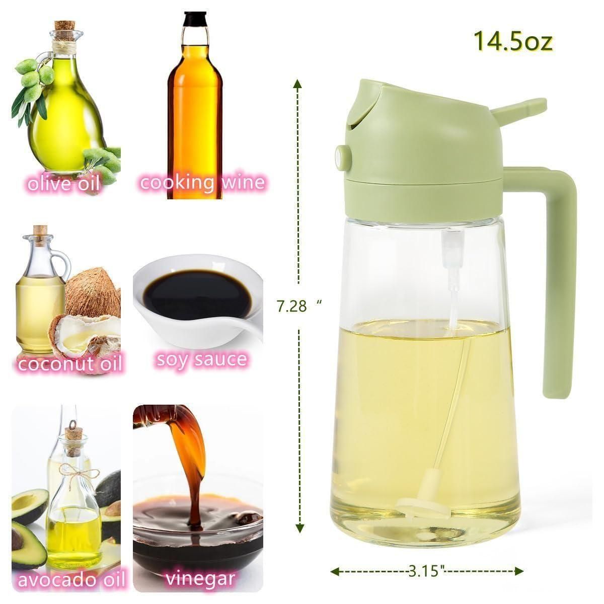500ml Portable Sprayer Oil Dispenser Home Essentials