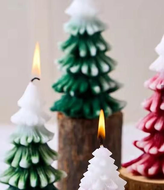 Long Scented Christmas Tree Candle Home Essentials
