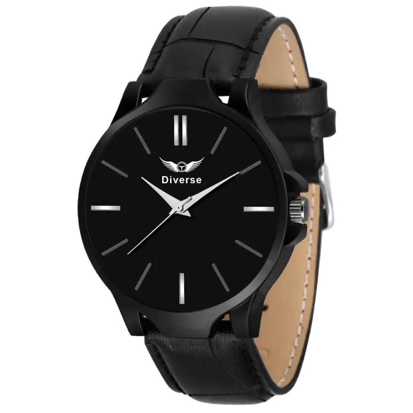 Men's Analog Leather Watch Accessories