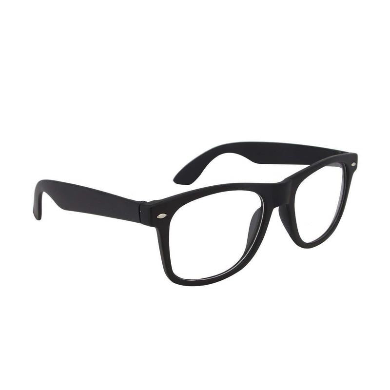 Unisex Clear Black Wayfair Sunglass