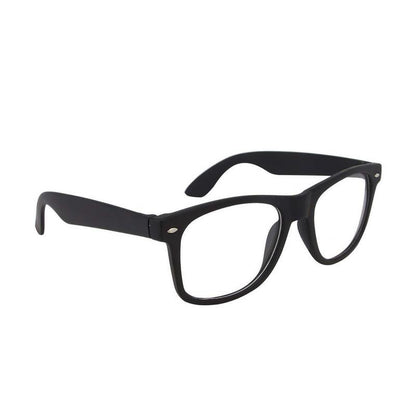 Unisex Clear Black Wayfair Sunglass