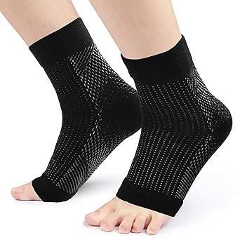 Swelling Arch Heel Socks yoga sport protect socks Pack of 2 Pair Accessories
