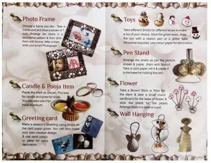 Shell Art and Craft Kit - Stones Painting Materials