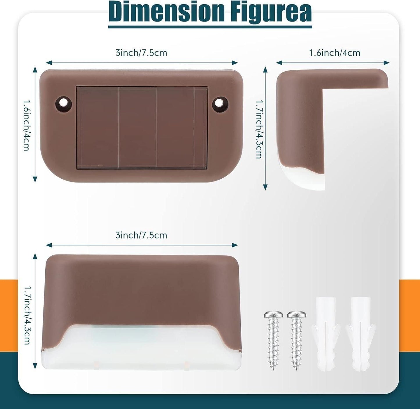 Solar Deck Lights Outdoor Electronics