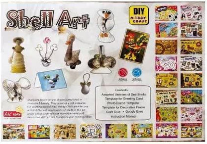 Shell Art and Craft Kit - Stones Painting Materials