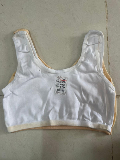 Women's Multicolor Air Bra Pack Of 3 Free Size Women Western