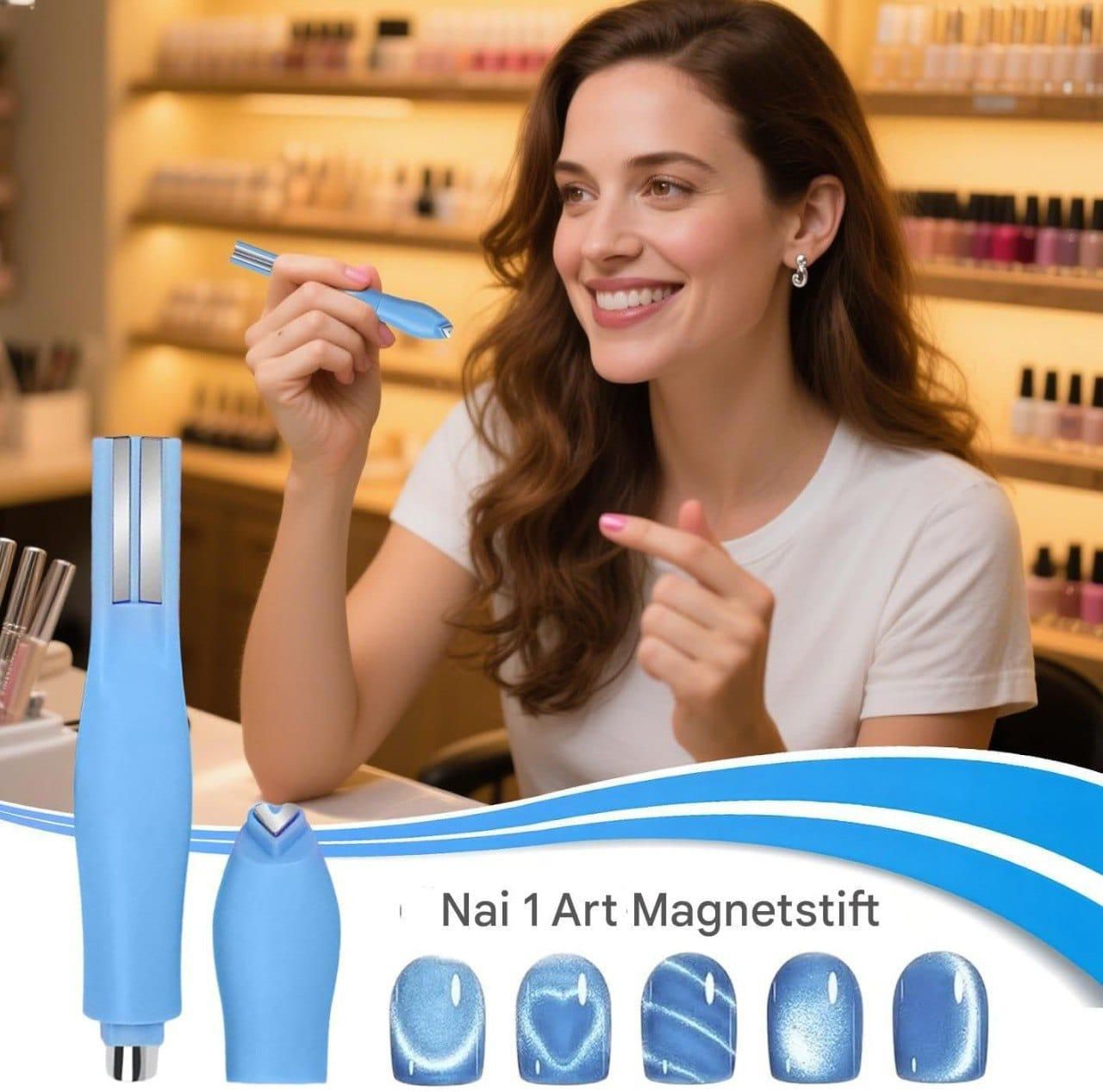 3 in 1 Cat Eye Nail Versatile Magnet Tool (Pack of 2)