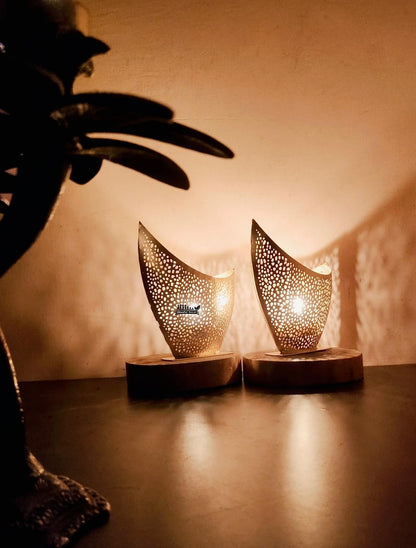 Boat Diya Pack of 2