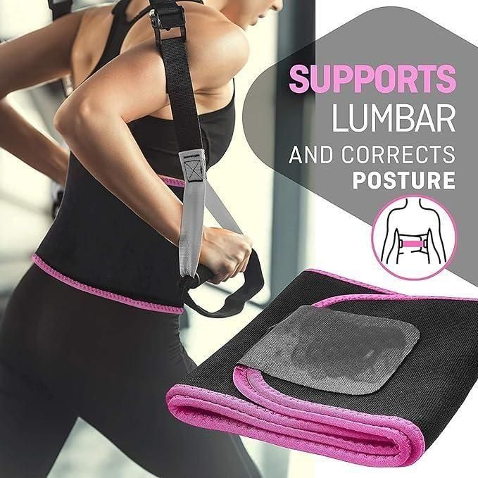 Adjustable Waist Trimmer Belt Gym & Wellness