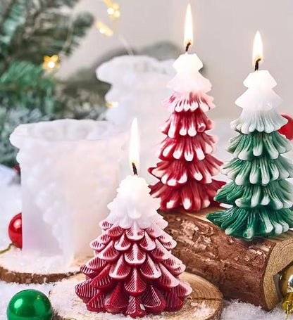 Long Scented Christmas Tree Candle Home Essentials