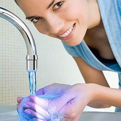 Color LED Light Changing Glow Sensor  Water Faucet Tap