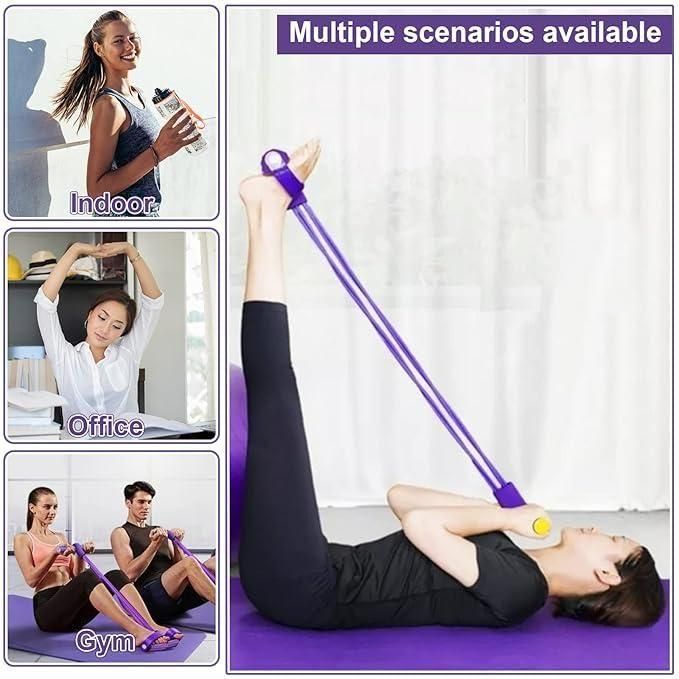 Yoga Pedal Puller Resistance Band Fitness Equipment Gym & Wellness
