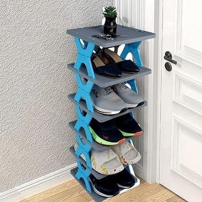 Smart Foldable Shoes Tier Shoe Rack 4 Layer Home Essentials