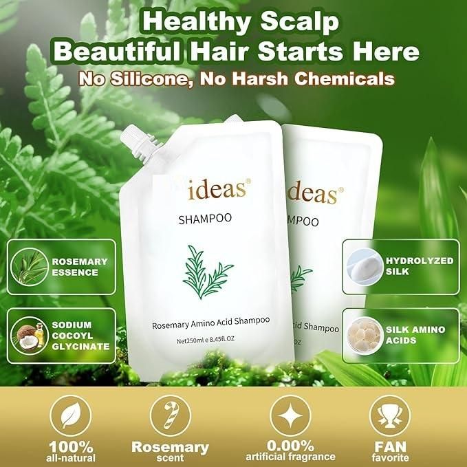 Rosemary Amino Acid Shampoo 100ml (Pack of 2)