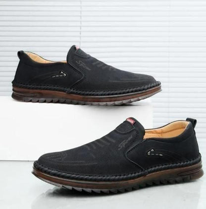 Men Leather Soft Casual Shoes Footwear