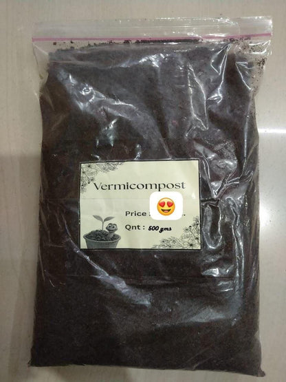 Organic Vermicompost 500gm Home Essentials