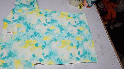 Women's Casual Tie Dye Print Night Suit Women Western