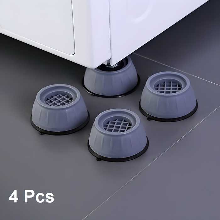 Anti Vibration Pad-Anti-vibration Pads For Washing Machine - 4 Pcs Shock Proof Feet For Washer ? Dryer, Great For Home, Laundry Room, Kitchen, Washer, Dryer, Table, Chair, Sofa, Bed (4 Units) Accessories