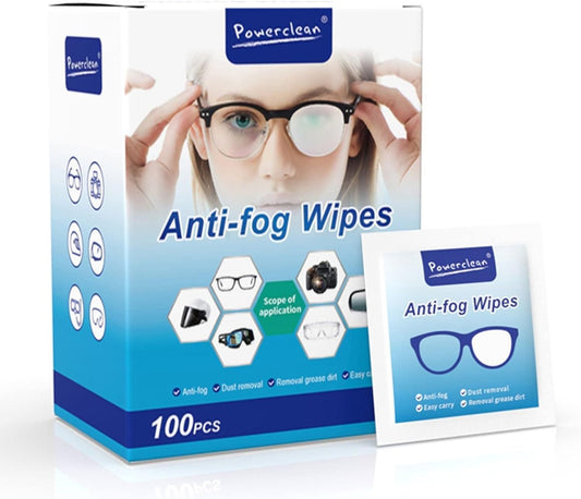 Anti Fog Wipes for Glasses (100 Pcs) Accessories