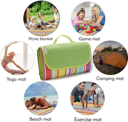Waterproof Folding Camping Picnic Square Mat Home Essentials