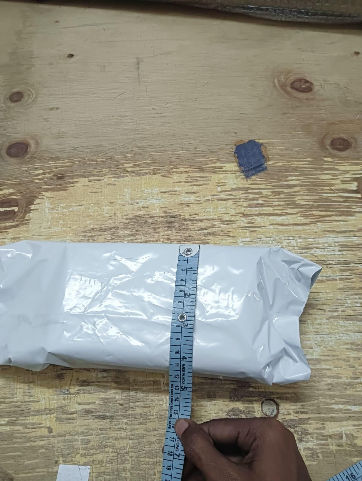 3 Fold Transparent Nail Organizer Case