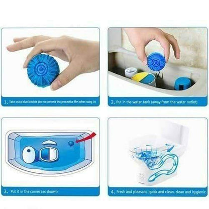 Toilet Cleaning Tablet-Toilet Deodorizer Bathroom Cleaner Tablet Pack of 1 (10pc) Home Essentials
