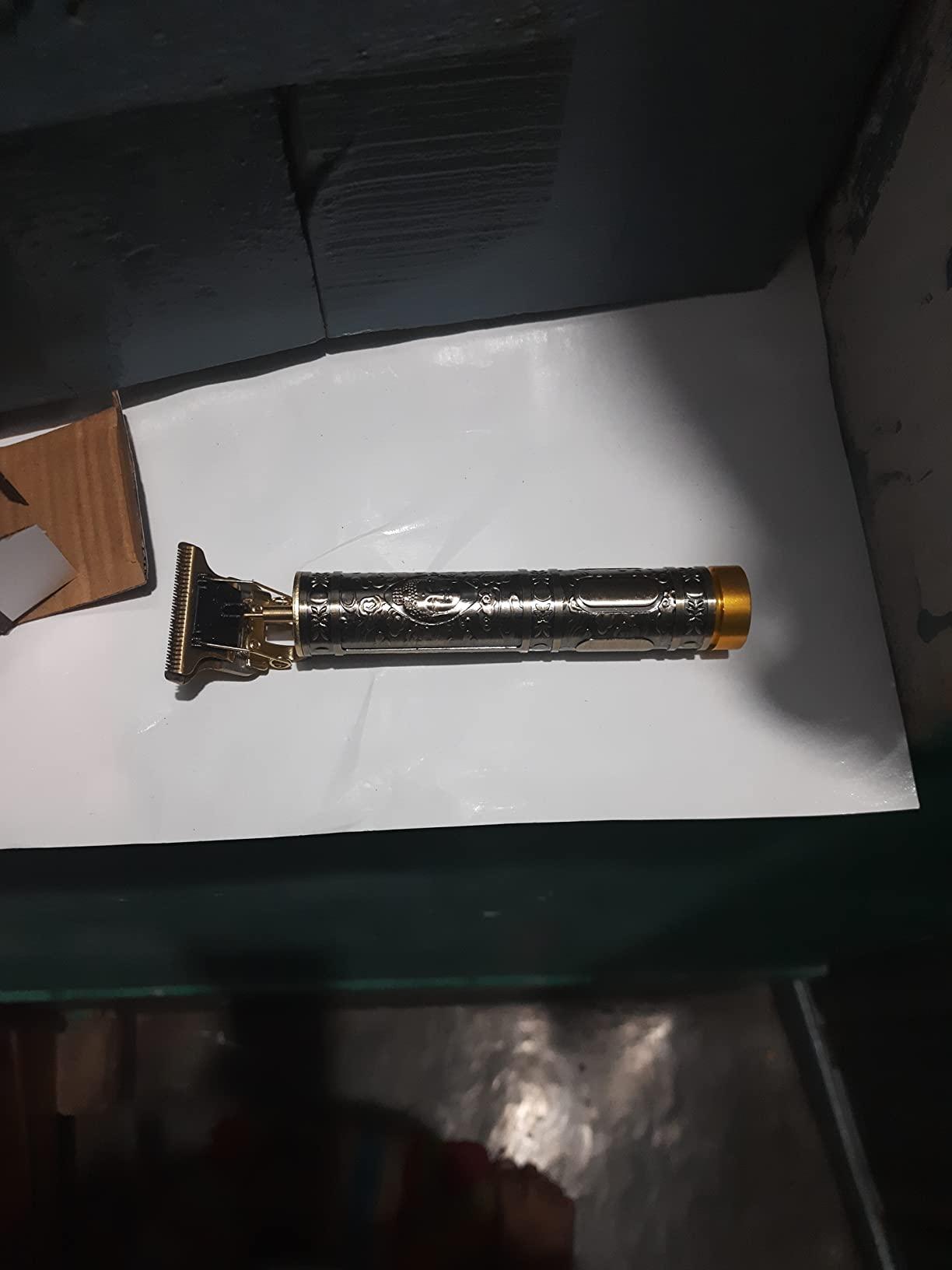 Hair Trimmer For Men Buddha Style Trimmer, Professional Hair Clipper, Adjustable Blade Clipper, Hair Trimmer and Shaver,Retro Oil Head Close Cut Precise hair Trimming Machine (Golden) Personal Care