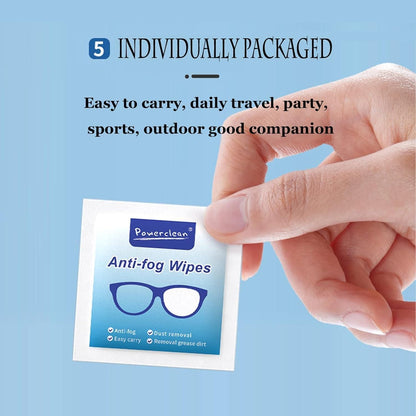 Anti Fog Wipes for Glasses (100 Pcs) Accessories