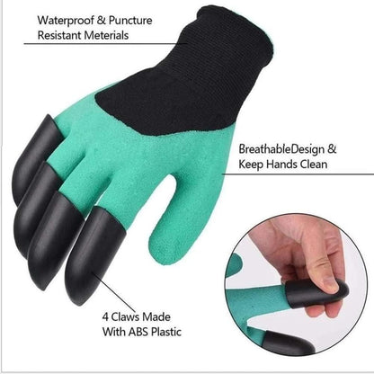 Waterproof Gardening Gloves With Claws Home Essentials