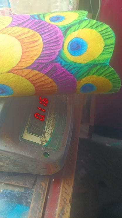 Non-Slip Peacock Mat (Pack of 2)  Home Essentials