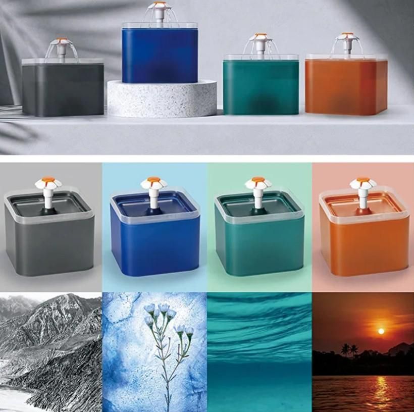 2L Small Pet Water Fountain for Kitten & Small Dogs Home Essentials