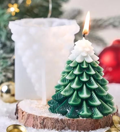 Long Scented Christmas Tree Candle Home Essentials