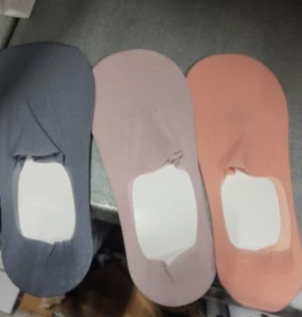 Silicone Non-slip Invisible No Show Socks(Pack Of 1) Accessories