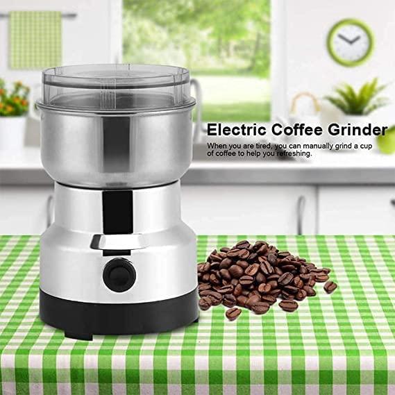 Electric Smash Machine, Multifunction Small Food Grinder Grain Grinder, Portable Coffee Bean Grinder Home Essentials