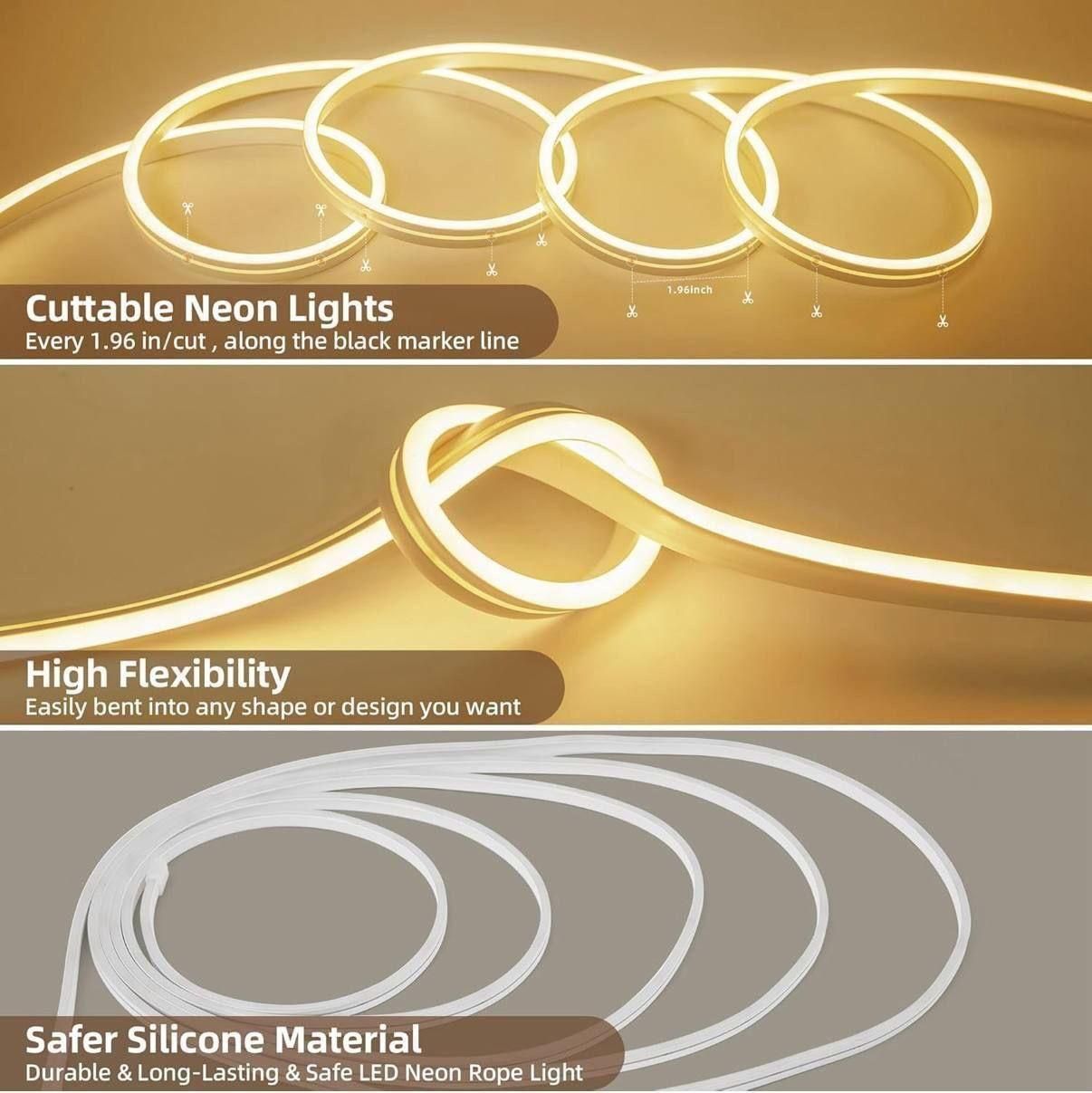 One Meter Neon Light Waterproof Led Strip Lights Electronics