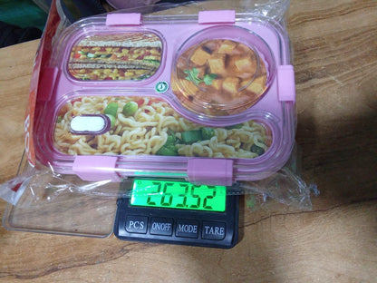 New 3 Compartment Tiffin Box