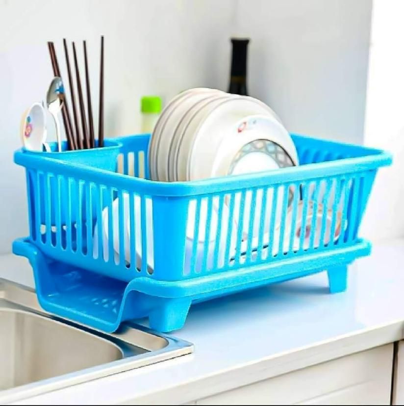 3 in 1 Kitchen Dish Drainer Home Essentials